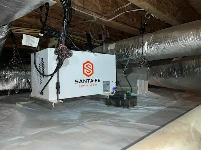 Crawl Space Dehumifification
