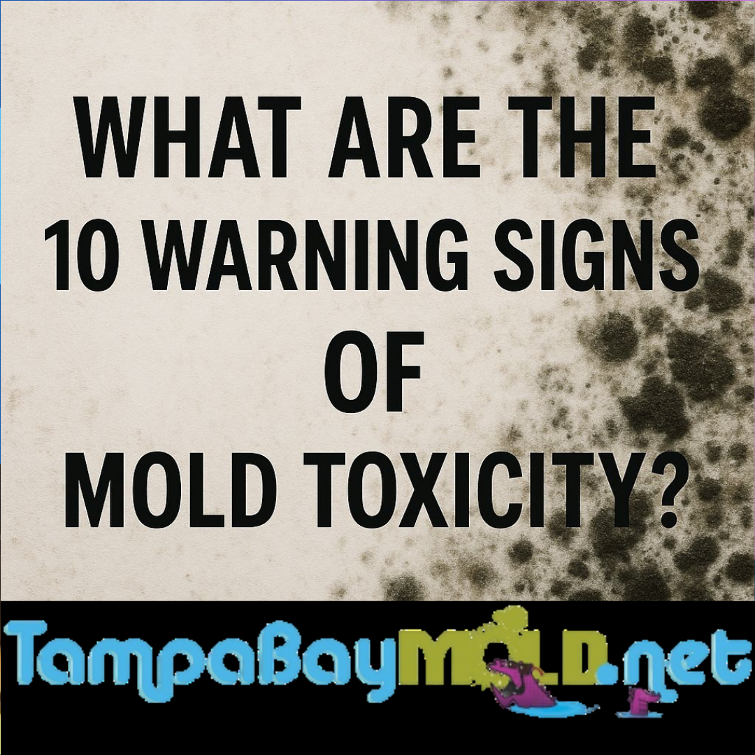 What are the 10 warning signs of mold toxicity?