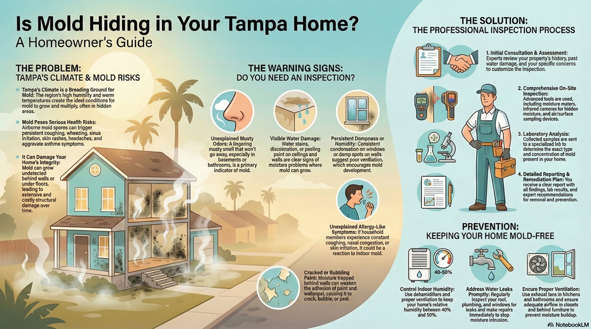 What Are The Signs I Need A Mold Inspection In My Tampa Home