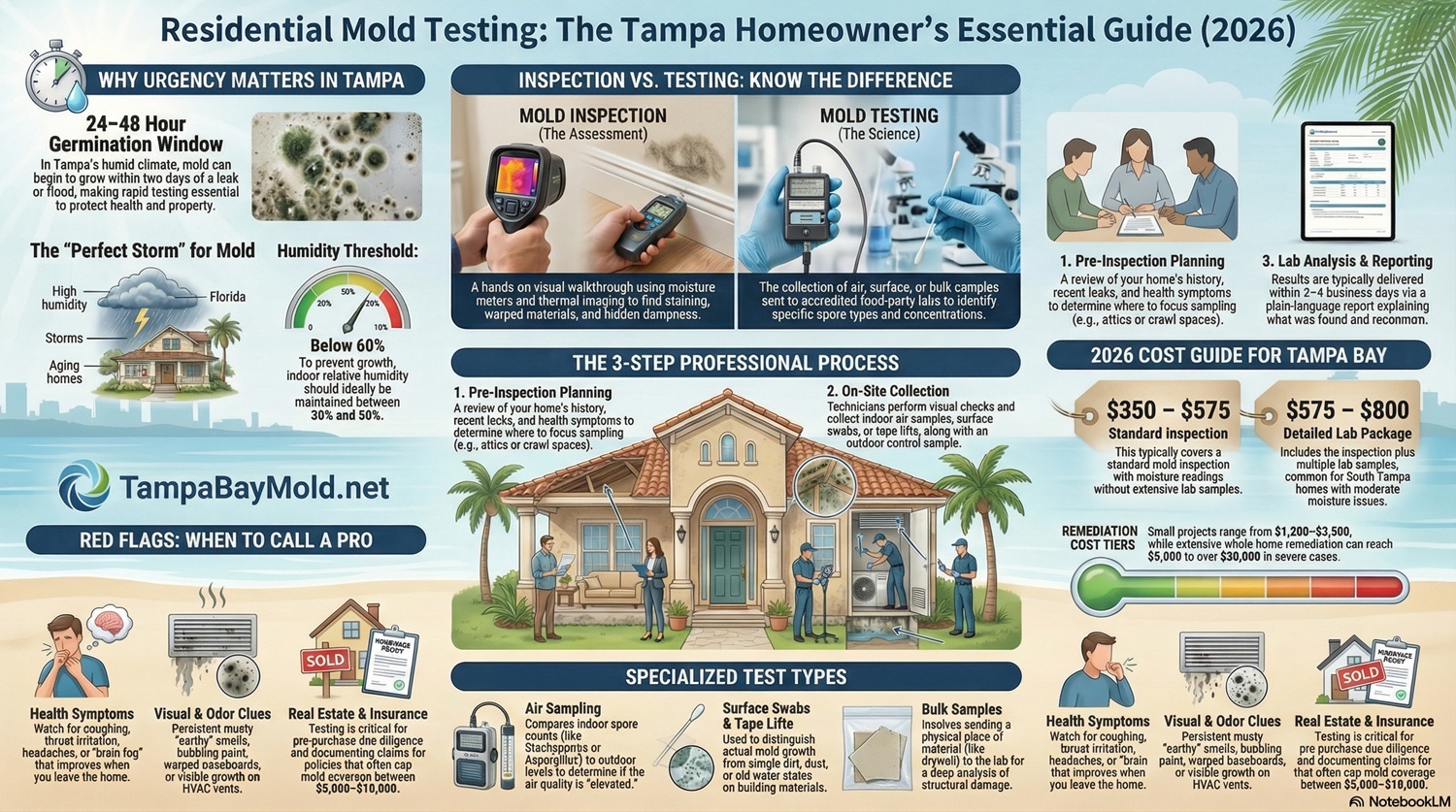Residential Mold Testing Tampa Preventing The Spread Of Mold