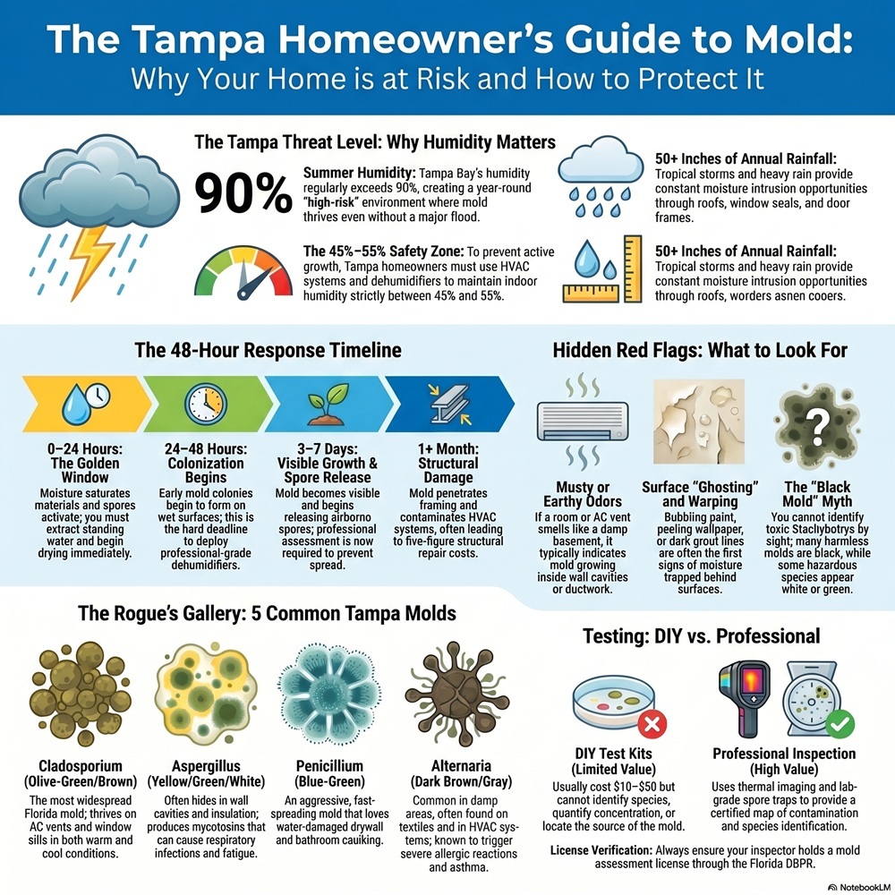 How Do I Know If My Tampa Home Has Black Mold- Square