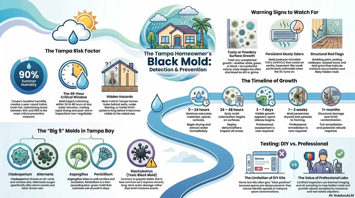 How Do I Know If My Tampa Home Has Black Mold
